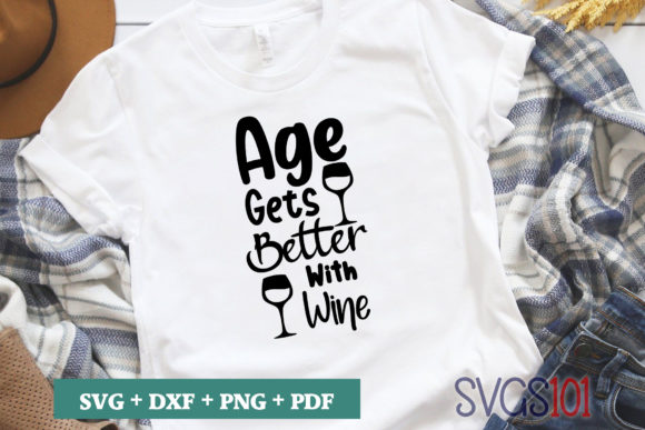 Age Gets Better with Wine SVG Review for Real Projects