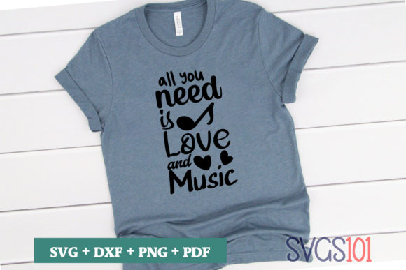 All You Need is Love and Music SVG Review