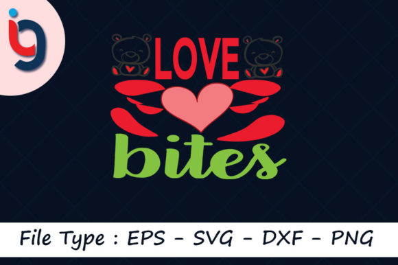 Anti Valentine's Day SVG Design, Love Bit