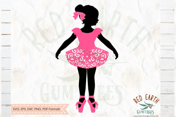 Girl Ballerina in Swirly Pink Skirt SVG Review for Real Projects