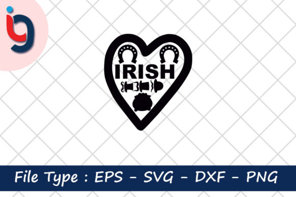 St Patrick's Day SVG Design, Too Cute to